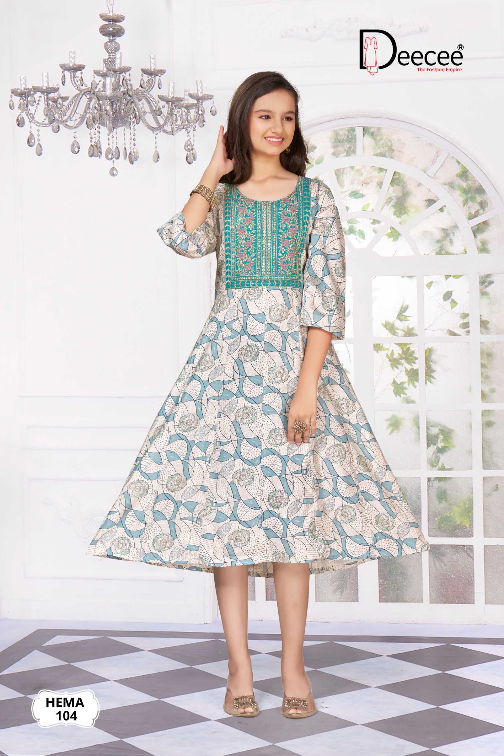 Deecee Hema catalog ethnic wear kids wholesale