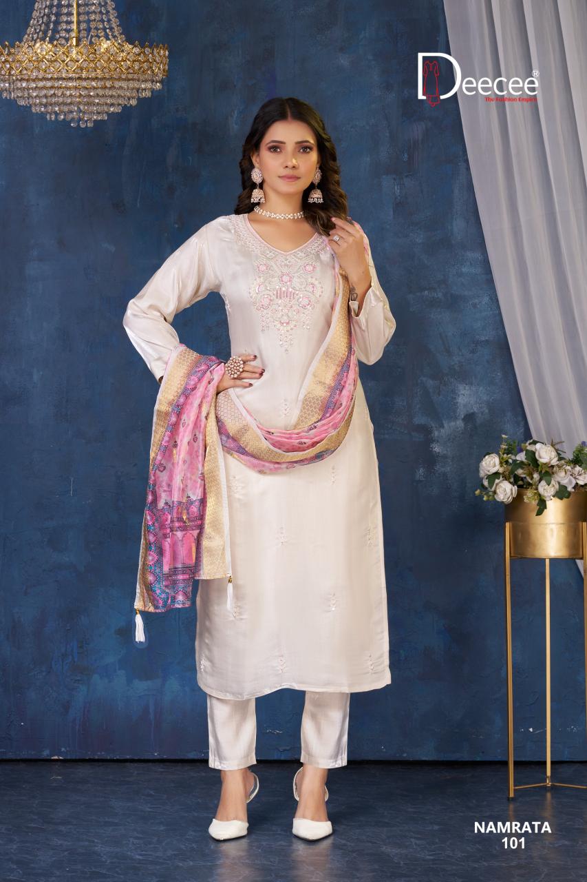 Deecee Namrata catalog designer kurti wholesaler in ahmedabad