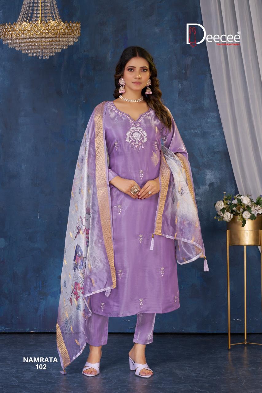 Deecee Namrata catalog designer kurti wholesaler in ahmedabad