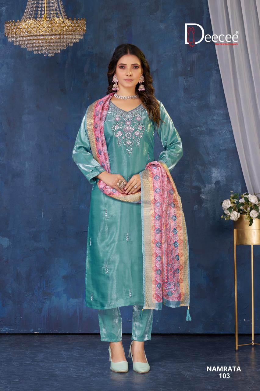 Deecee Namrata catalog designer kurti wholesaler in ahmedabad