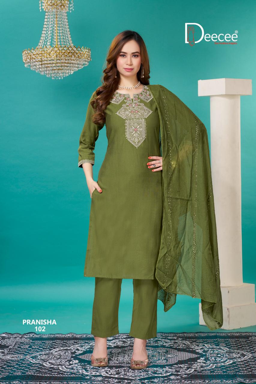 Deecee Pranisha catalog wholesale kurti catalog