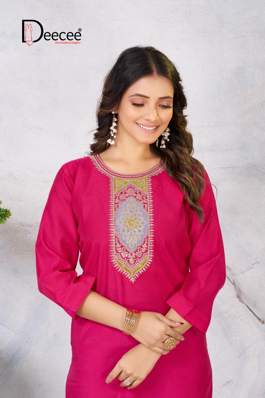 Deecee Urvashi catalog designer kurti wholesale market in delhi