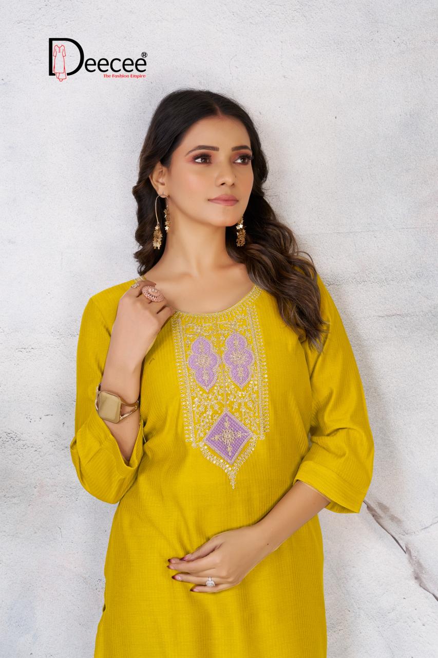Deecee Urvashi catalog designer kurti wholesale market in delhi