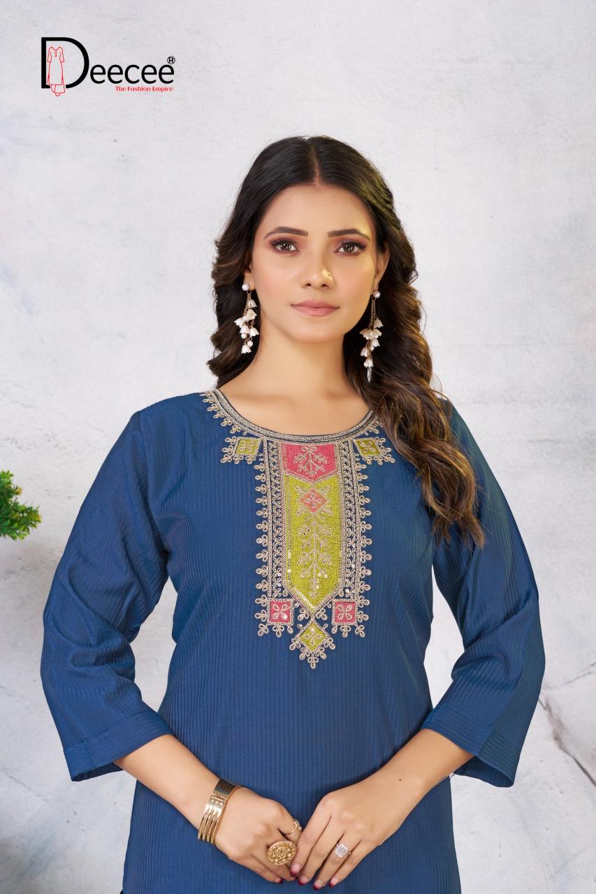 Deecee Urvashi catalog designer kurti wholesale market in delhi