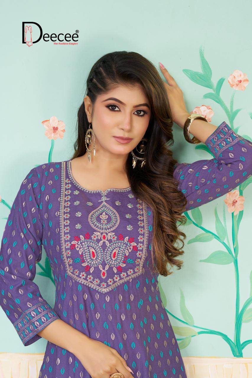 Deecee Yasmin catalog designer kurti wholesaler in kolkata