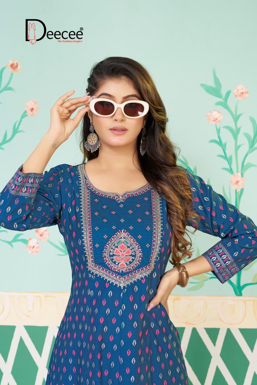 Deecee Yasmin catalog designer kurti wholesaler in kolkata