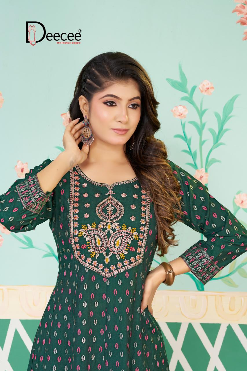 Deecee Yasmin catalog designer kurti wholesaler in kolkata