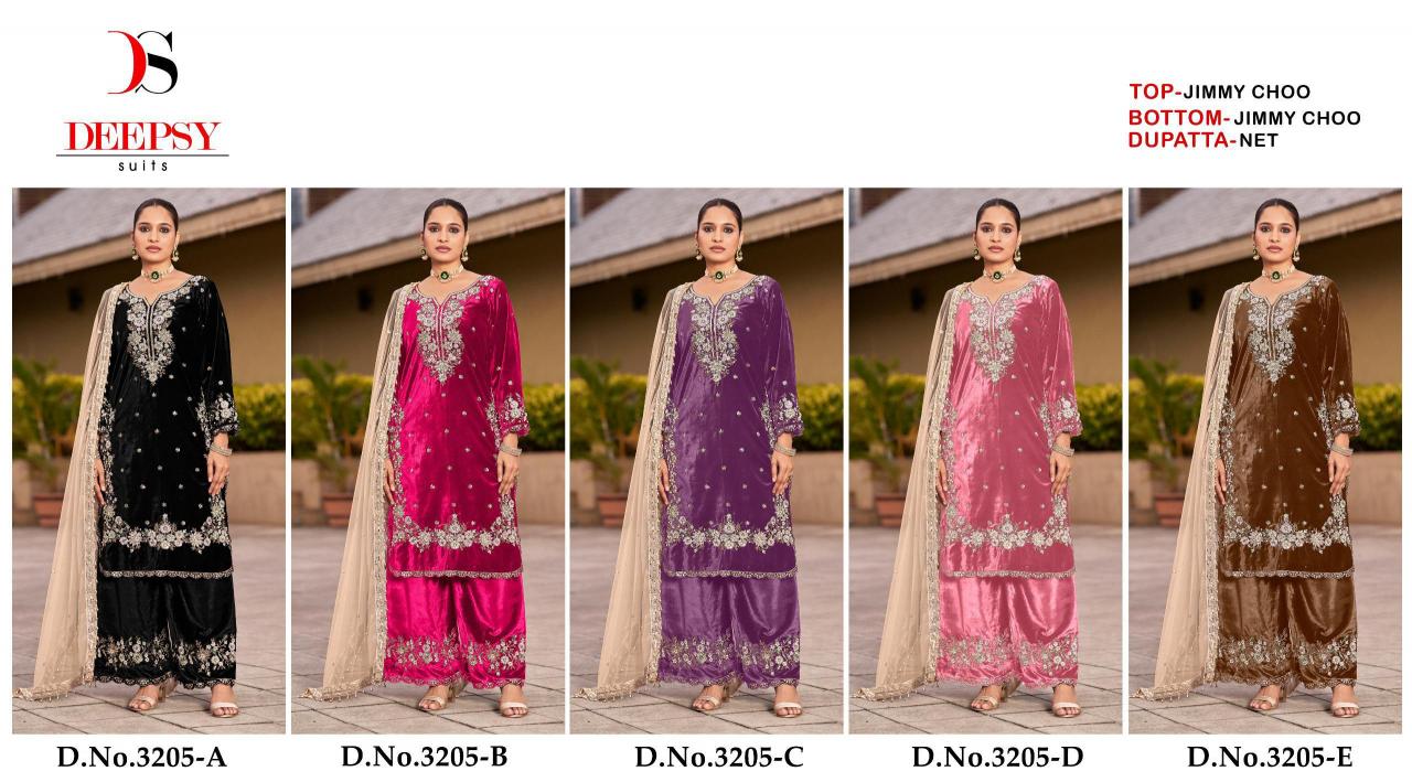 Deepsy 3205 catalog wholesale pakistani suits in hyderabad