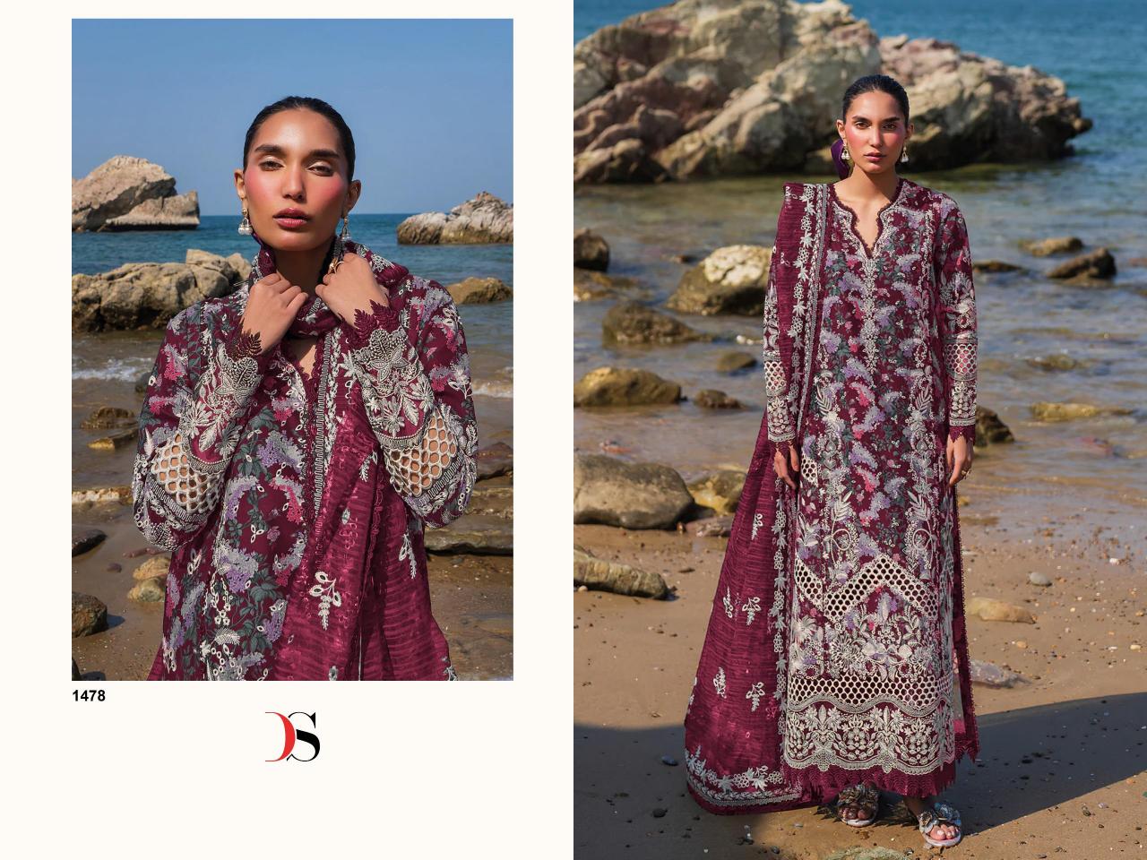 Deepsy Afrozeh Lawn 25 Vol 2 catalog pakistani suits wholesalers in hyderabad