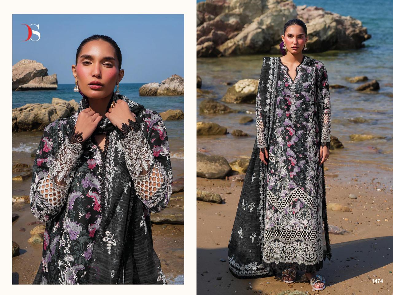 Deepsy Afrozeh Lawn 25 Vol 2 catalog pakistani suits wholesalers in hyderabad