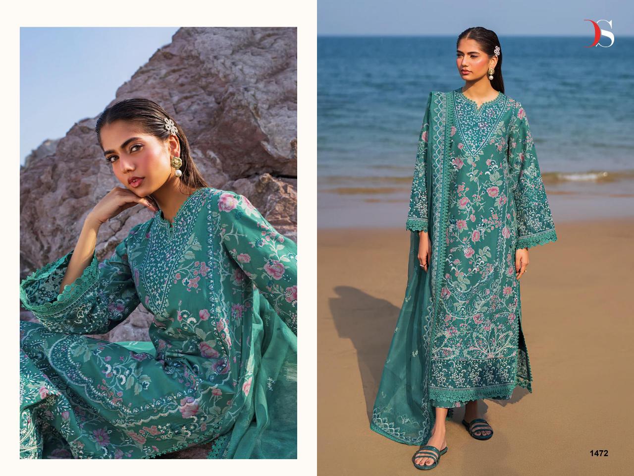 Deepsy Afrozeh Lawn 25 Vol 2 catalog pakistani suits wholesalers in hyderabad