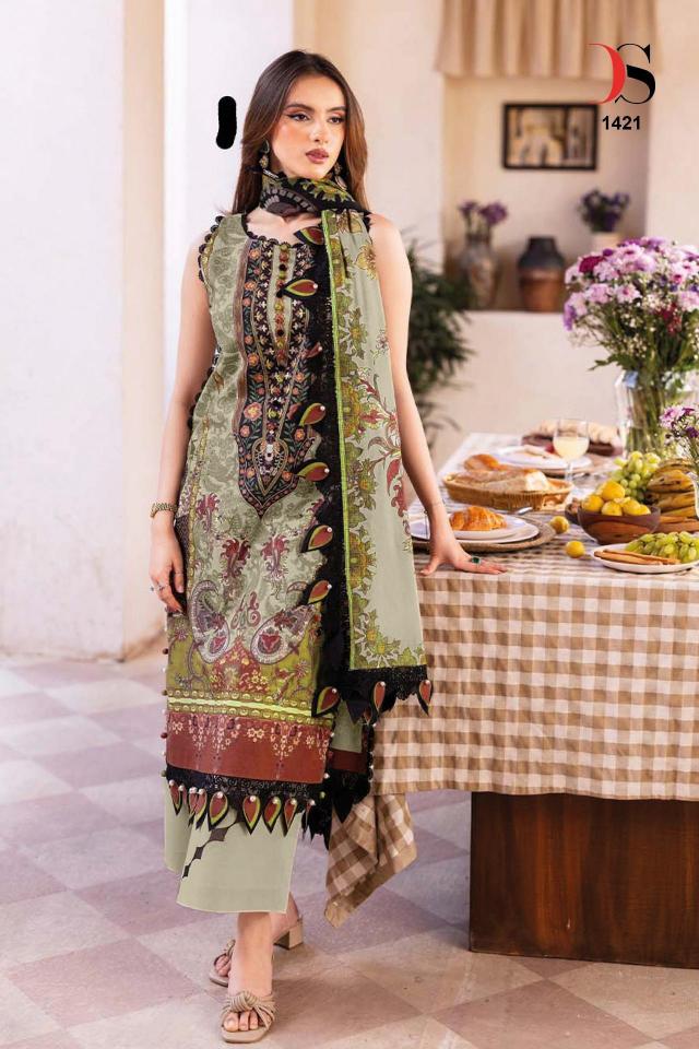 Deepsy Jade Bliss Lawn 25 Vol 3 catalog Cotton Dupatta wholesale pakistani suits uk