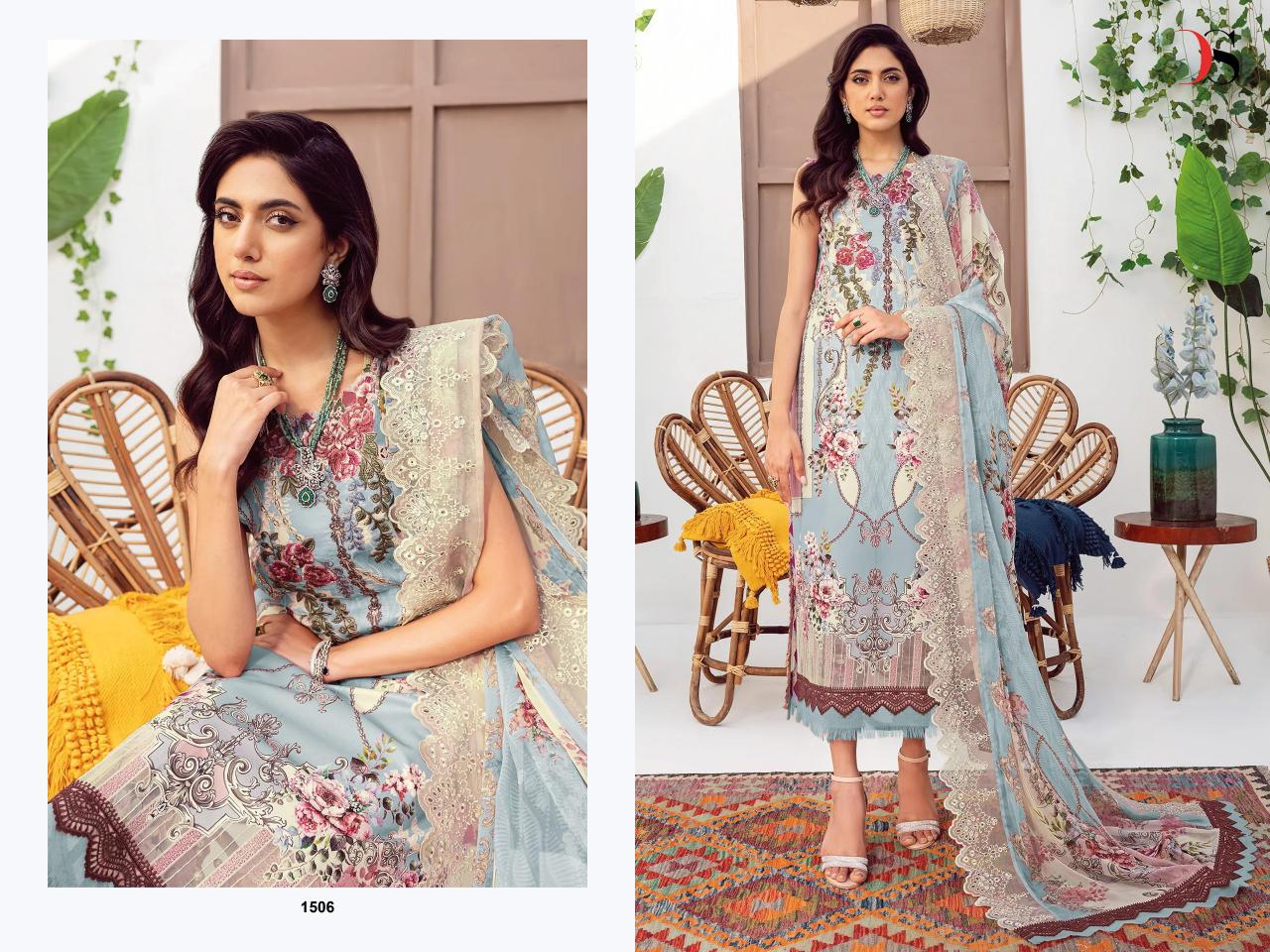Deepsy Jade Needle Wonder 2025 Vol 4 Chiffon Dupatta catalog pakistani and indian suits wholesale