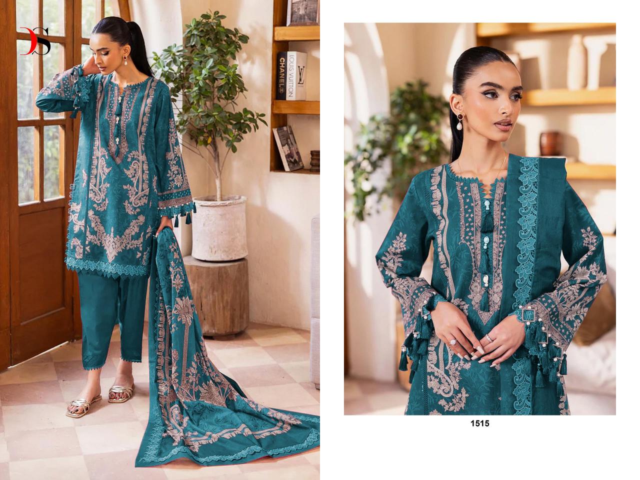 Deepsy Jade Urban 25 Vol 6 catalog Chiffon Dupatta wholesale pakistani suit in surat