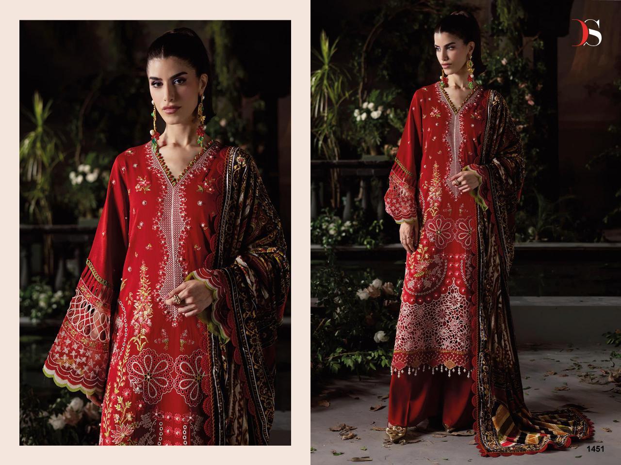 Deepsy Mahnoor catalog Chiffon Dupatta wholesale pakistani suits in delhi