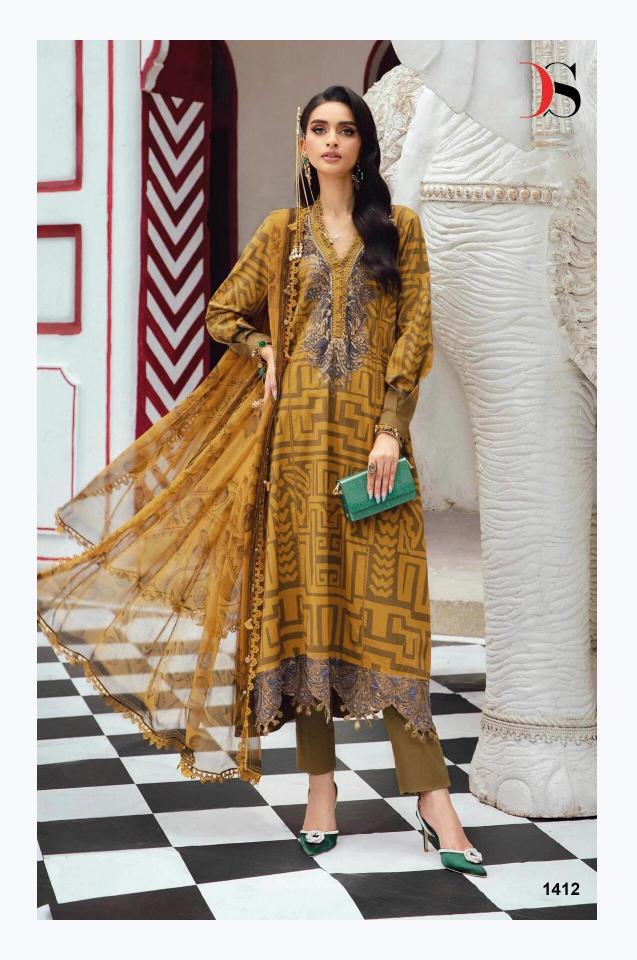 Deepsy Maria B MPrint 25 Vol 5 catalog Chiffon Dupatta online pakistani suits wholesale