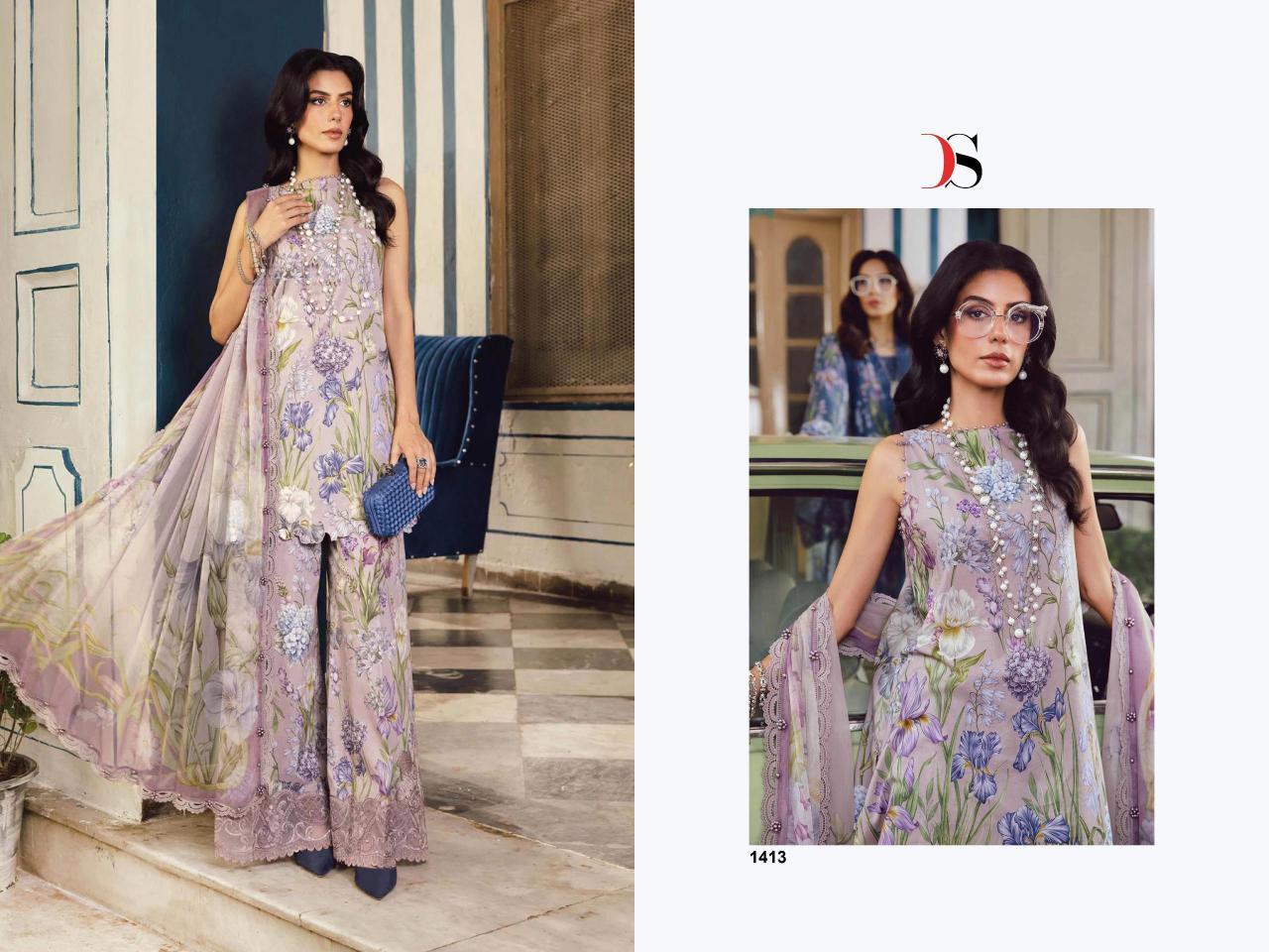 Deepsy Maria B MPrint 25 Vol 5 catalog Chiffon Dupatta online pakistani suits wholesale
