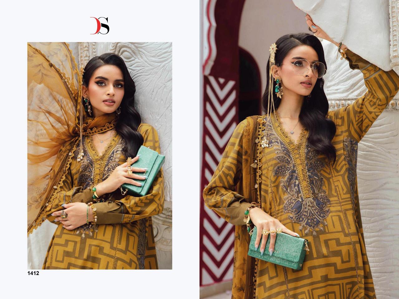 Deepsy Maria B MPrint 25 Vol 5 catalog Chiffon Dupatta online pakistani suits wholesale