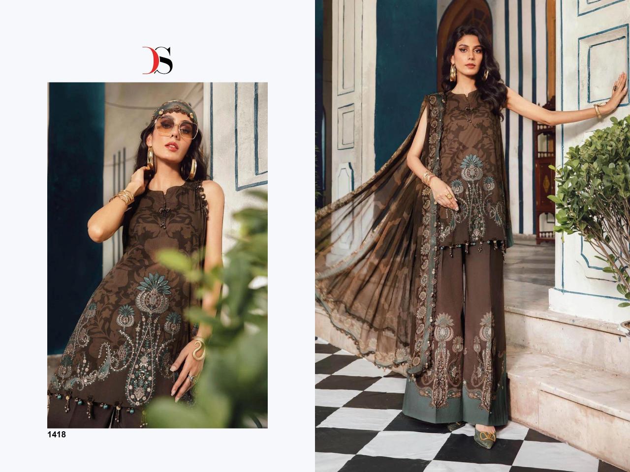 Deepsy Maria B MPrint 25 Vol 5 catalog Chiffon Dupatta online pakistani suits wholesale