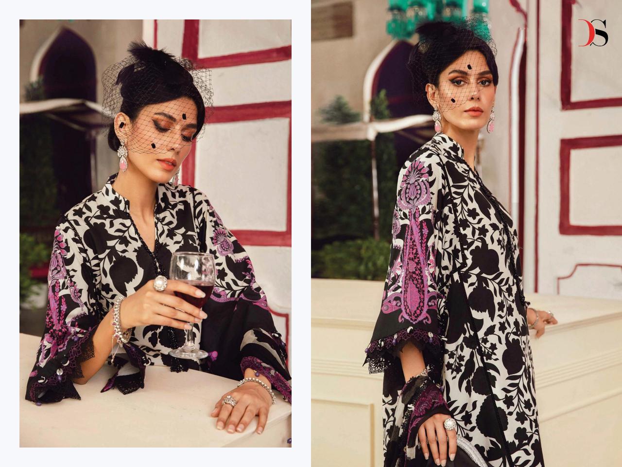 Deepsy Maria B MPrint 25 Vol 5 catalog Chiffon Dupatta online pakistani suits wholesale