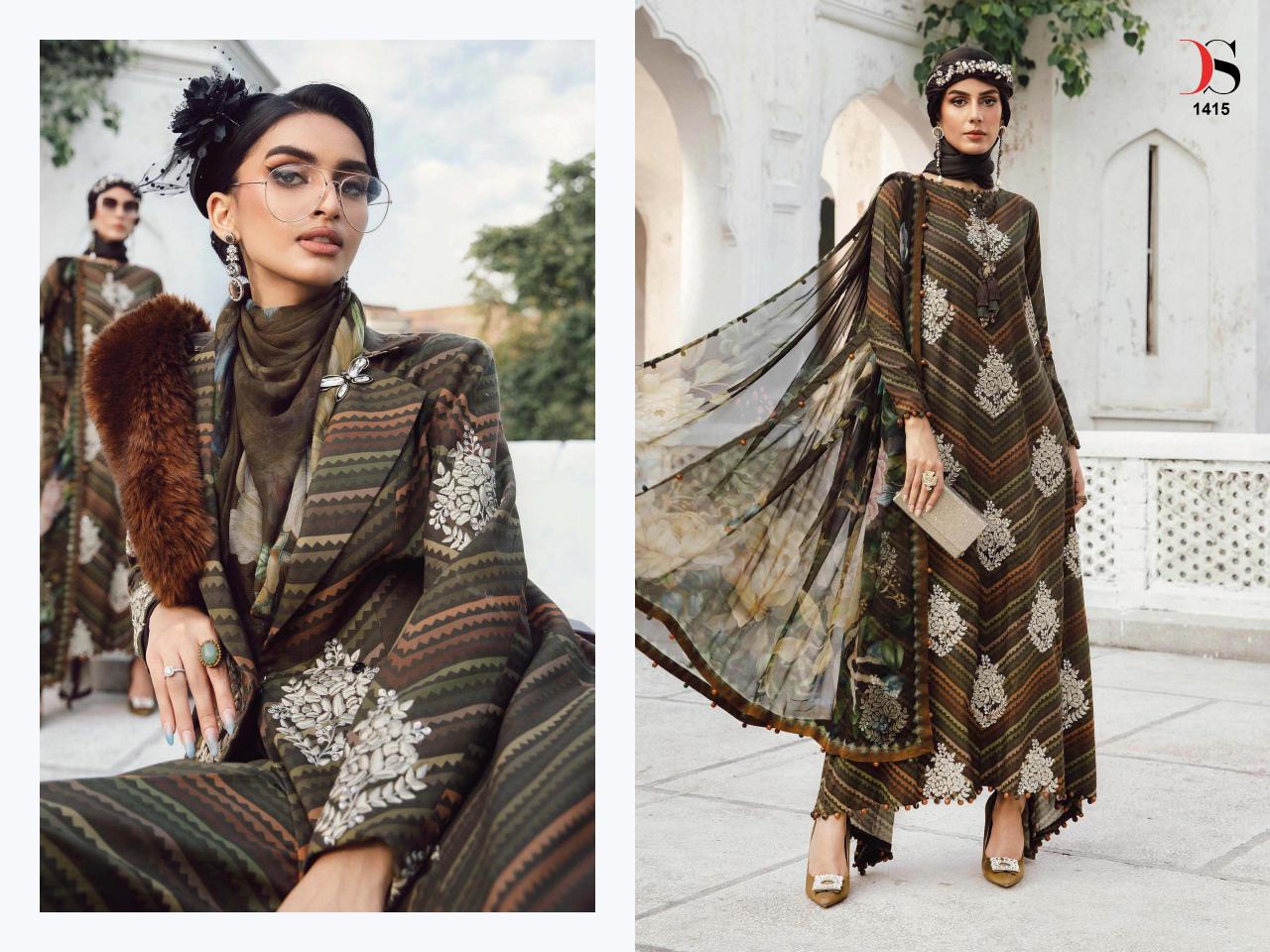 Deepsy Maria B MPrint 25 Vol 5 catalog Chiffon Dupatta online pakistani suits wholesale