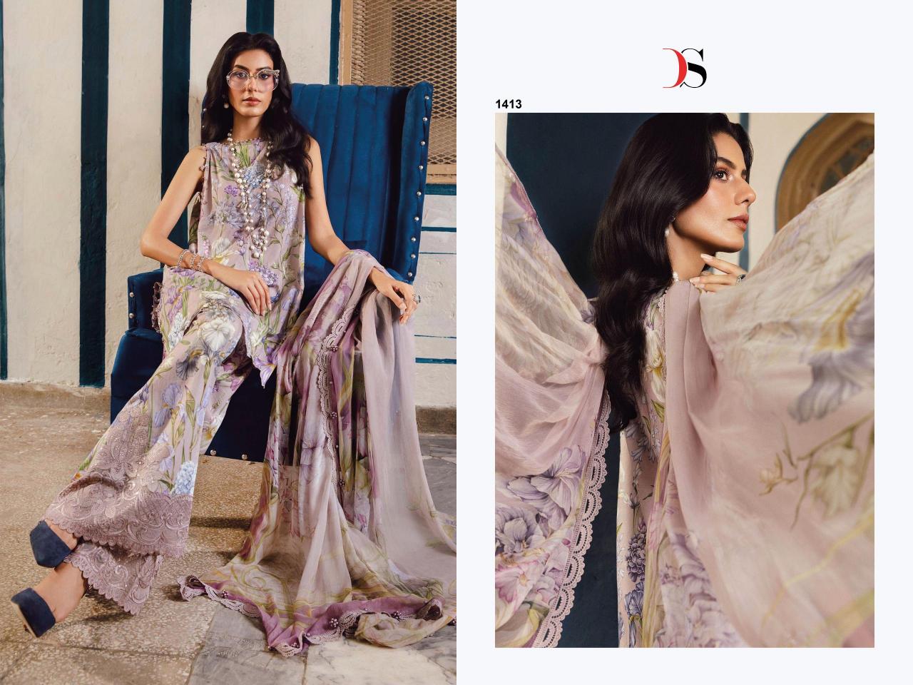 Deepsy Maria B MPrint 25 Vol 5 catalog Chiffon Dupatta online pakistani suits wholesale