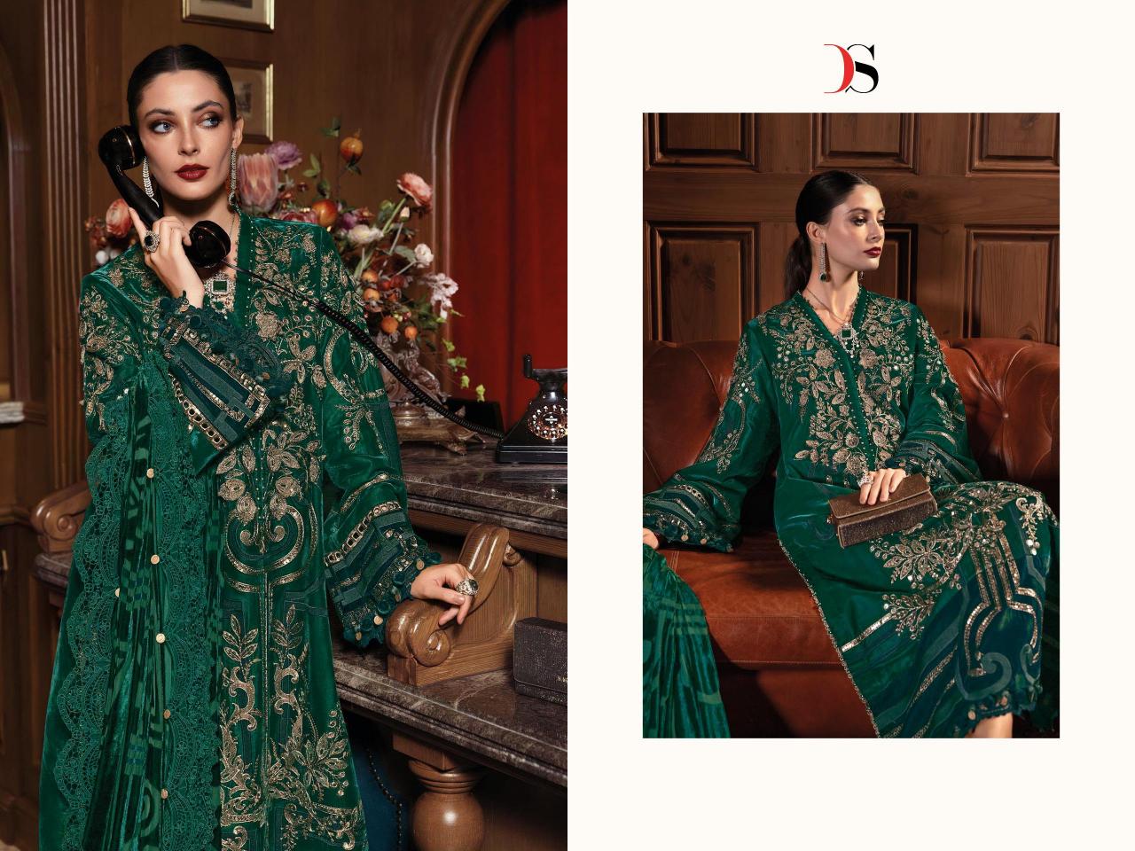 Deepsy MARIAB Luxe 25 catalog Cotton Dupatta wholesale pakistani suits in mumbai