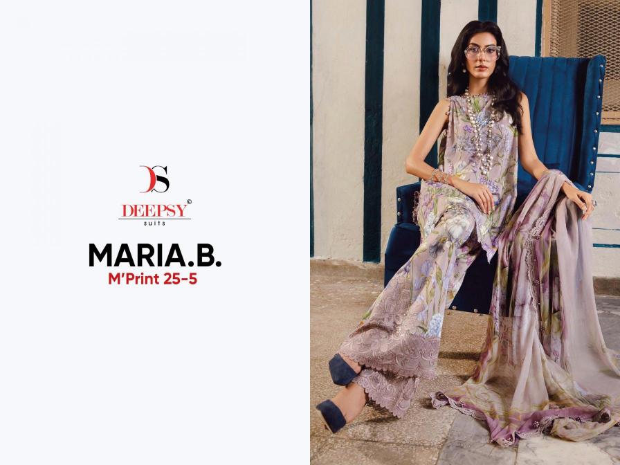Deepsy Suits Maria B Mprint 25 Vol- 5 – Pakistani Dress Material