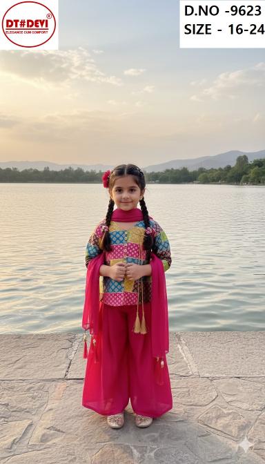 Dt Devi Aryaa vol 2 9623 catalog ethnic wear kids wholesale
