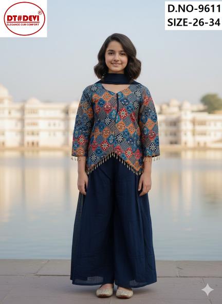 Dt Devi Aryaa vol 2 9611 catalog kids wear wholesale