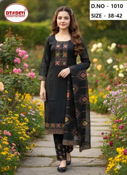 Dt Devi Black Diamond 1010 catalog kids wear wholesalers in surat