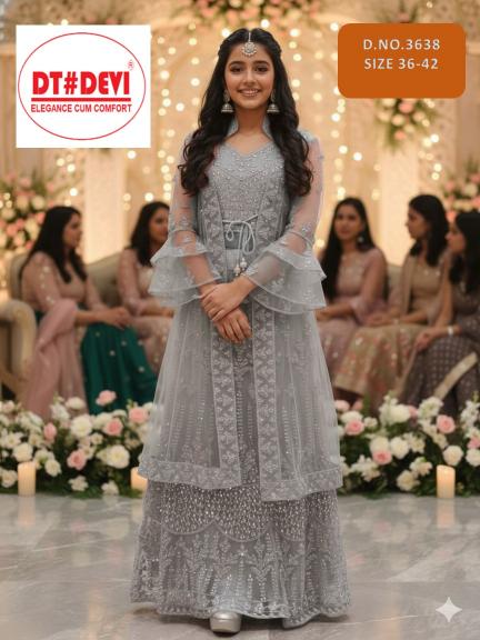 Dt Devi Mannika 3638 catalog wholesale kids wear in coimbatore