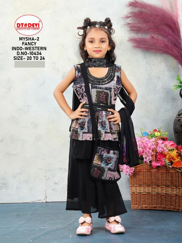 Dt Devi Mysha vol 2 10434 catalog kids wear wholesale near me