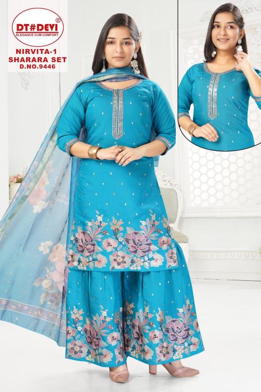 Dt Devi Nirvita vol 1 9446 Catalog kids wear wholesale near me