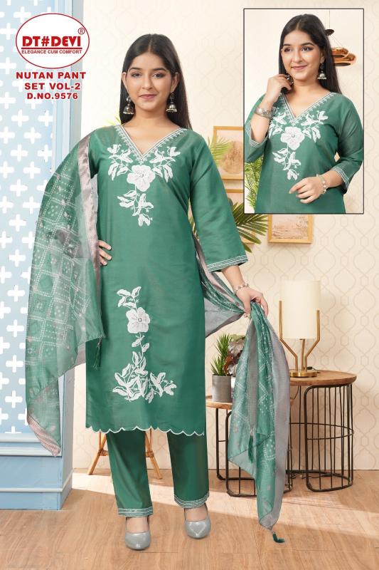 Dt Devi Nutan vol 2 9576 Catalog clothes wholesale kids wear