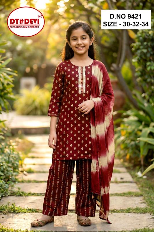 Dt Devi Sayonee vol 5 9421 catalog kids wear wholesale market in delhi