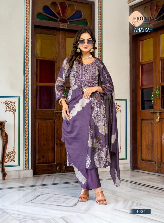 Erraha Amayra Vol-3 – Umbrella Style Kurti Pant With Dupatta - Wholesale Catalog