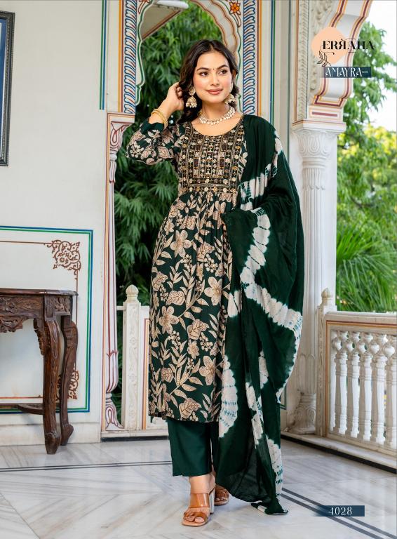 Erraha Amayra Vol-3 – Umbrella Style Kurti Pant With Dupatta - Wholesale Catalog
