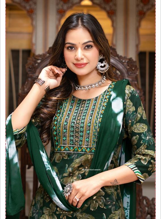 Erraha Pallavi Vol-4 – Kurti Pant With Dupatta - Wholesale Catalog