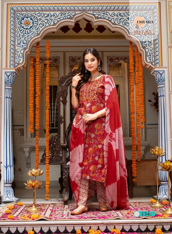 Erraha Pallavi Vol-4 – Kurti Pant With Dupatta - Wholesale Catalog