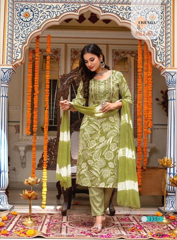 Erraha Pallavi Vol-4 – Kurti Pant With Dupatta - Wholesale Catalog