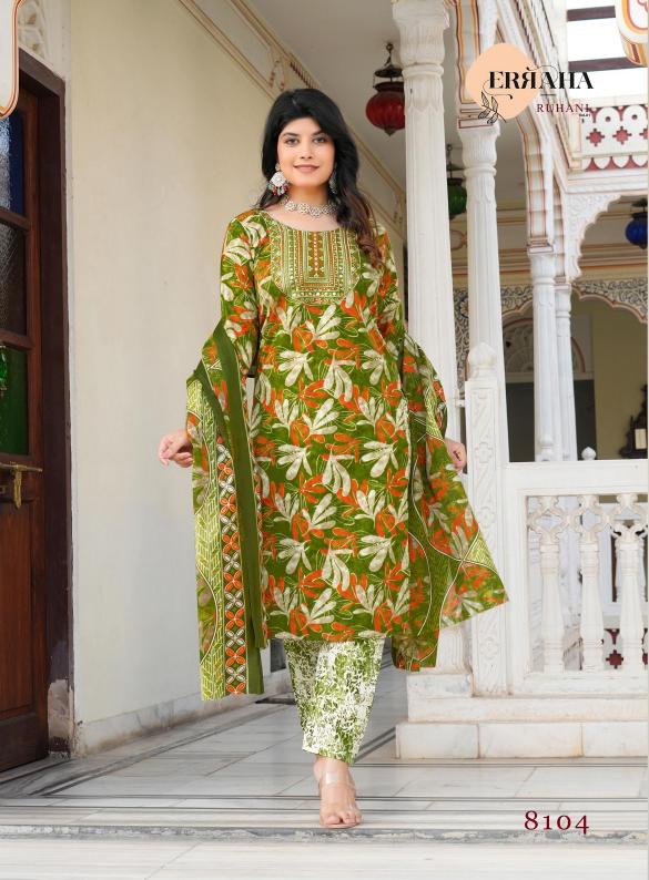 Erraha Ruhani Vol-1 – Kurti Pant With Dupatta - Wholesale Catalog