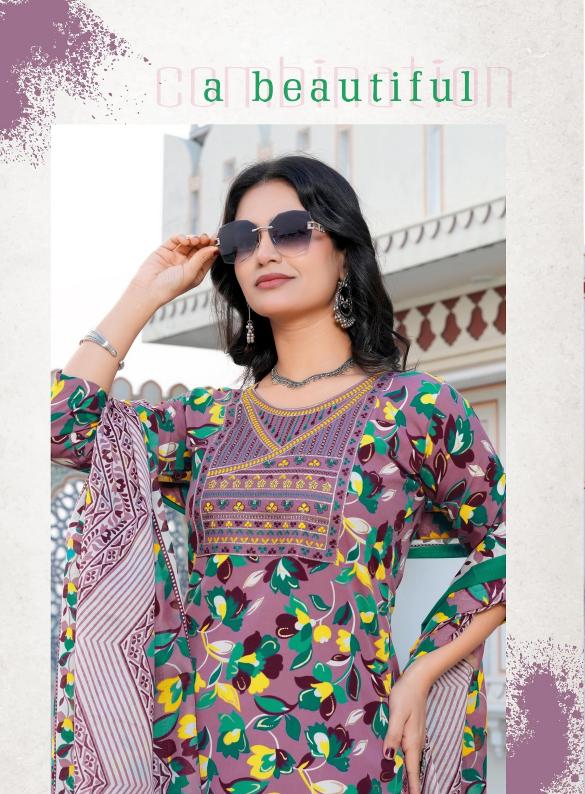Erraha Ruhani Vol-1 – Kurti Pant With Dupatta - Wholesale Catalog