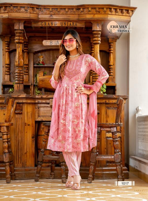 Erraha Trisha Vol-3 – Umbrella Style Kurti Pant With Dupatta - Wholesale Catalog