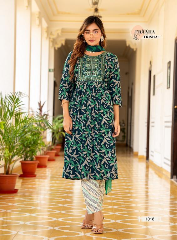 Erraha Trisha Vol-3 – Umbrella Style Kurti Pant With Dupatta - Wholesale Catalog