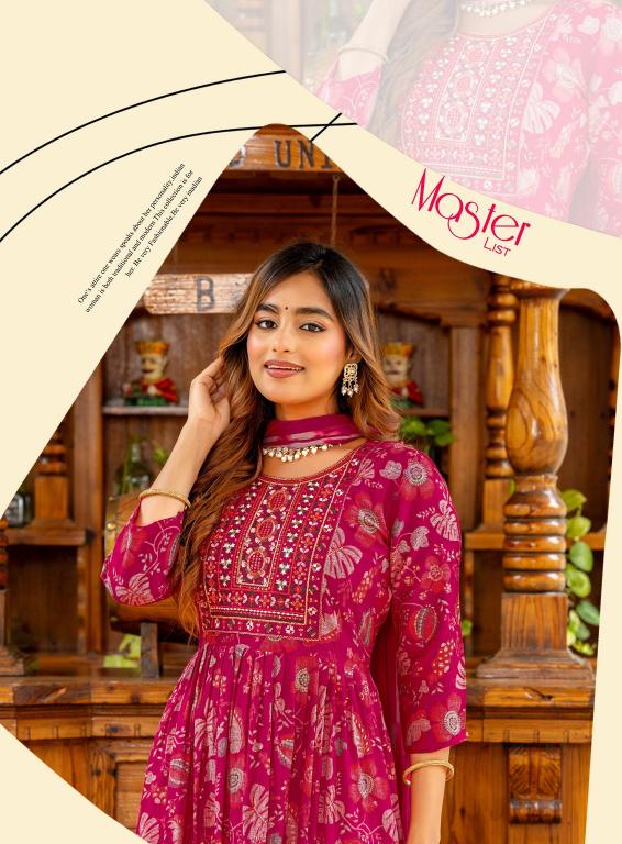 Erraha Trisha Vol-3 – Umbrella Style Kurti Pant With Dupatta - Wholesale Catalog