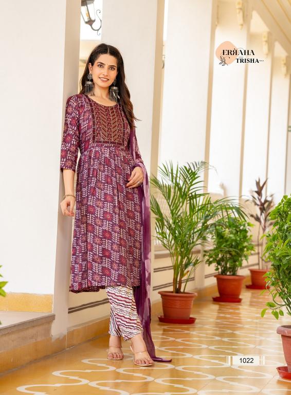 Erraha Trisha Vol-3 – Umbrella Style Kurti Pant With Dupatta - Wholesale Catalog
