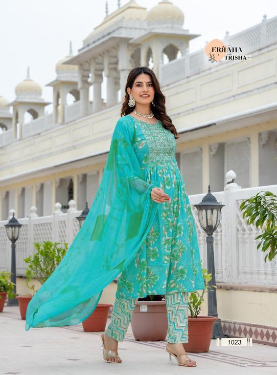 Erraha Trisha Vol-3 – Umbrella Style Kurti Pant With Dupatta - Wholesale Catalog
