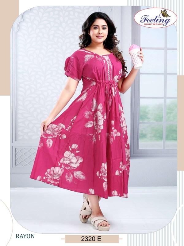 Feeling 2320 A to F catalog wholesale anarkali kurtis in mumbai