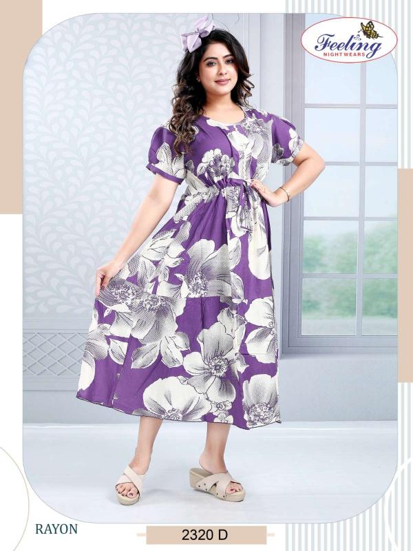 Feeling 2320 A to F catalog wholesale anarkali kurtis in mumbai